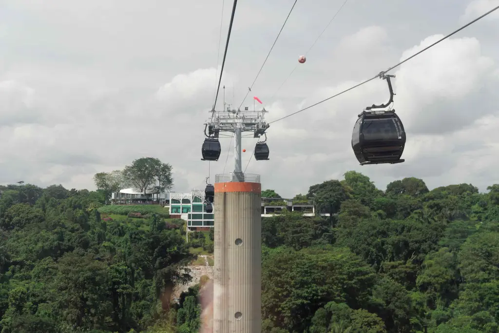 Day 5: Sentosa Cable Car